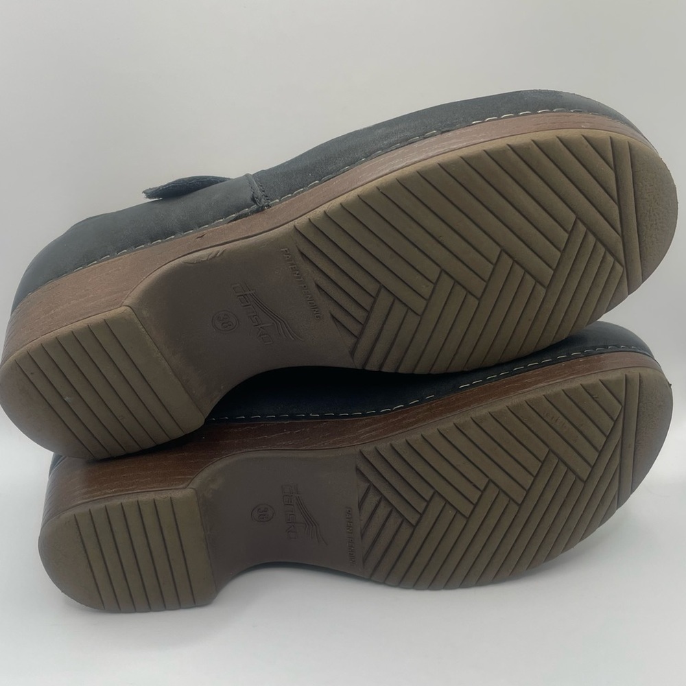 Women’s Dankso Beatrice Burnished Nubuck Leather Mary Janes Size 38 (US 7.5-8) - Picture 5 of 8